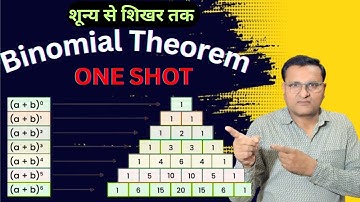 BINOMIAL THEOREM ONE SHOT || CLASS 11TH | JEE MAIN || NDA || TGT PGT AND  LT GRADE | BY SP SAINI SIR