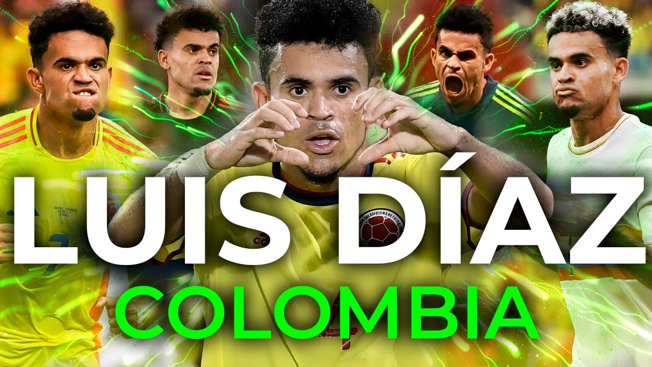Todos los Goles de Luis Díaz con la Selección Colombia ⚽🔥🇨🇴