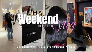 GIRLY WEEKEND IN MY LIFE | luxury shopping, brand event, wnba game + more