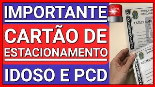 🚨SUPRESA DESAGRADÁVEL: CUIDADO COM O CARTÃO DE ESTACIONAMENTO FEDERAL PRA PCD E IDOSO!