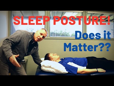 Sleep Posture: Does it Really Matter?