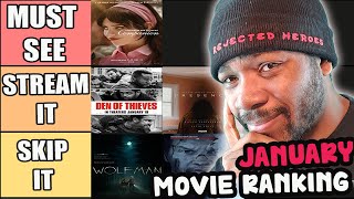 JANUARY MOVIE RANKING | BEST TO WORST