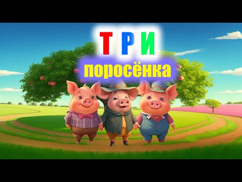 Три Поросёнка - Сказка Для Детей