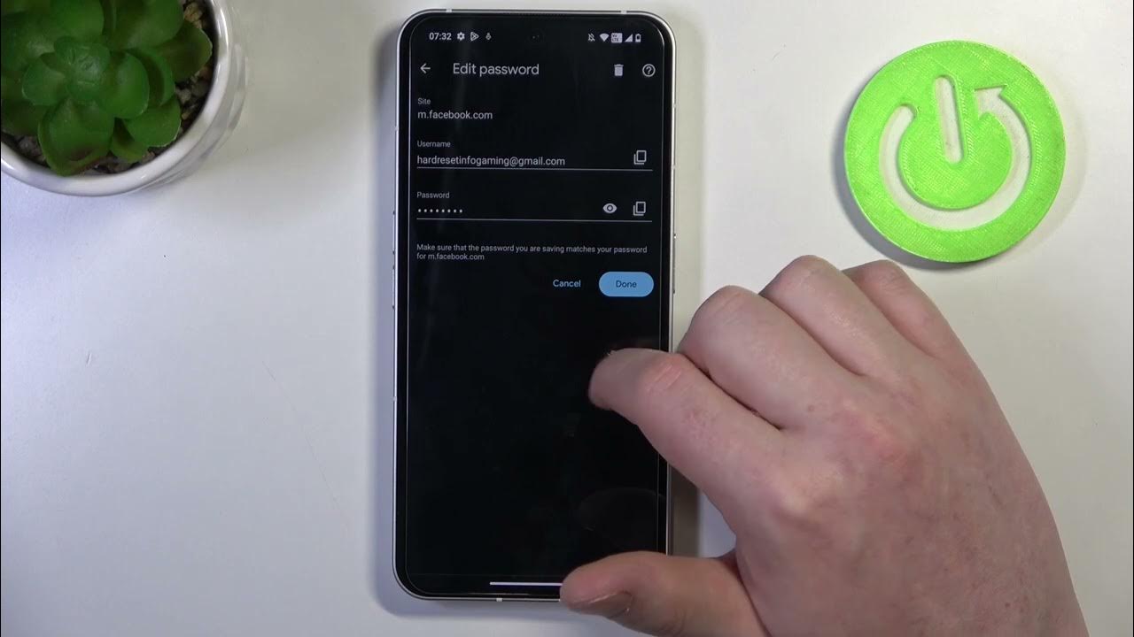 How to manage google passwords on nothing phone 2 add remove edit