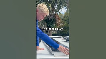 How to Install Solar Panels to RV WITHOUT DRILLING HOLES!