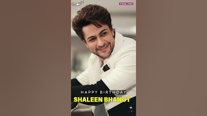Happy Birthday to the incredibly talented and charismatic Shaleen Bhanot 💜🎂 #celebtadka #bollywood