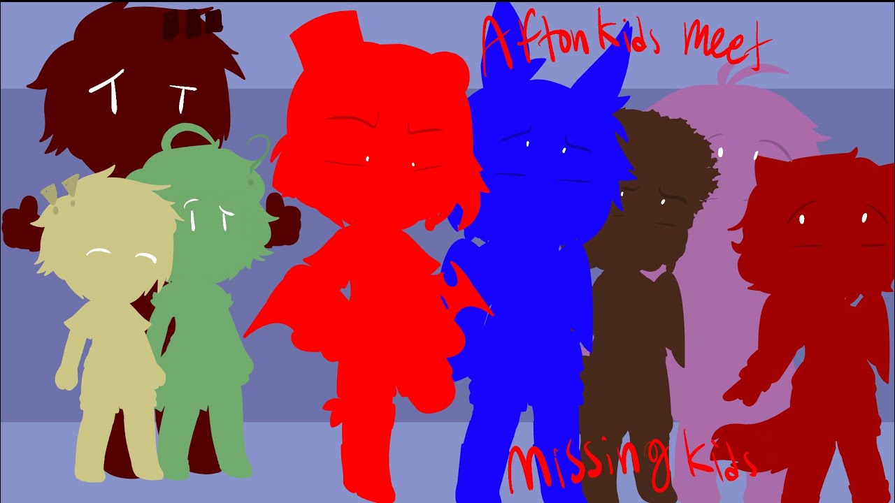 Afton kids meet the missing kids!! || Gacha club || FNAF AU - YouTube