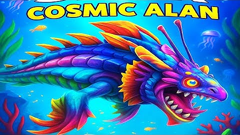 “Alien Shark Invasion?! Meet Cosmic Alan – The Ocean’s Brightest Beast! | Gameplay Walkthrough #108