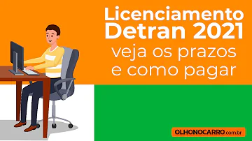 Até quando posso pagar o licenciamento 2020?