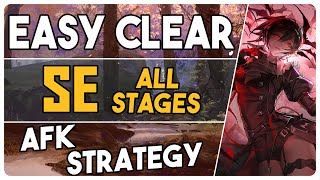 All SE Stages Challenge Mode | AFK Easy Strategy |【Arknights - アークナイツ】