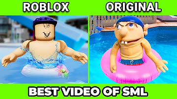 SML Movie vs SML ROBLOX: BEST SML VIDEOS ! Side by Side #32