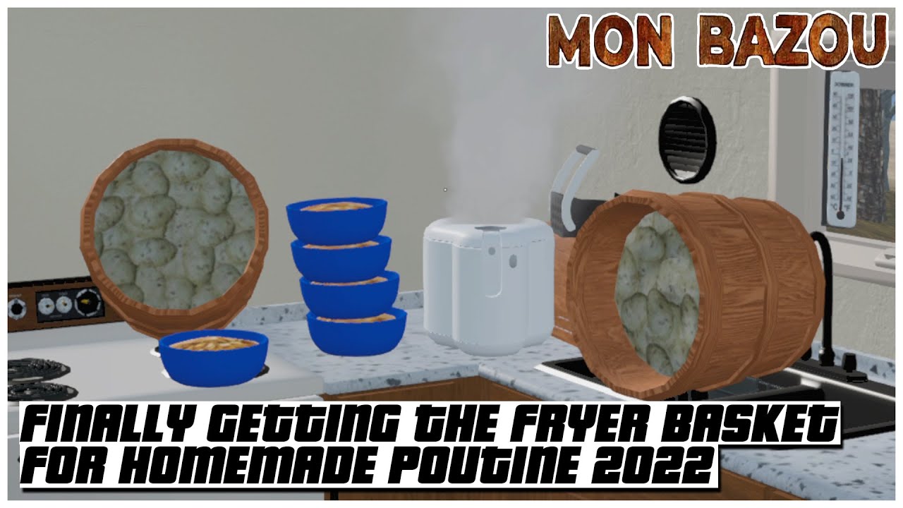Finally Getting The Fryer Basket For Homemade Poutine Mon Bazou 2022