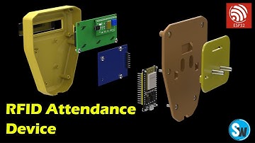 ESP32 RFID Attendance System | Easy DIY Project with 3D Printing