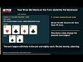Your River Bet Starts on the Turn: Build the Pot Backward | GTO Mentor