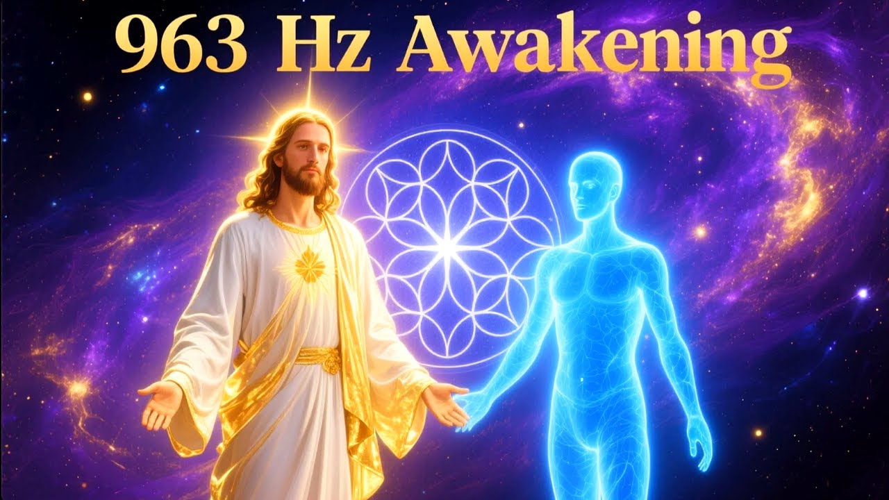 963 Hz Sacred Christ Light by Arcturial | Meditation for Awakening and ...