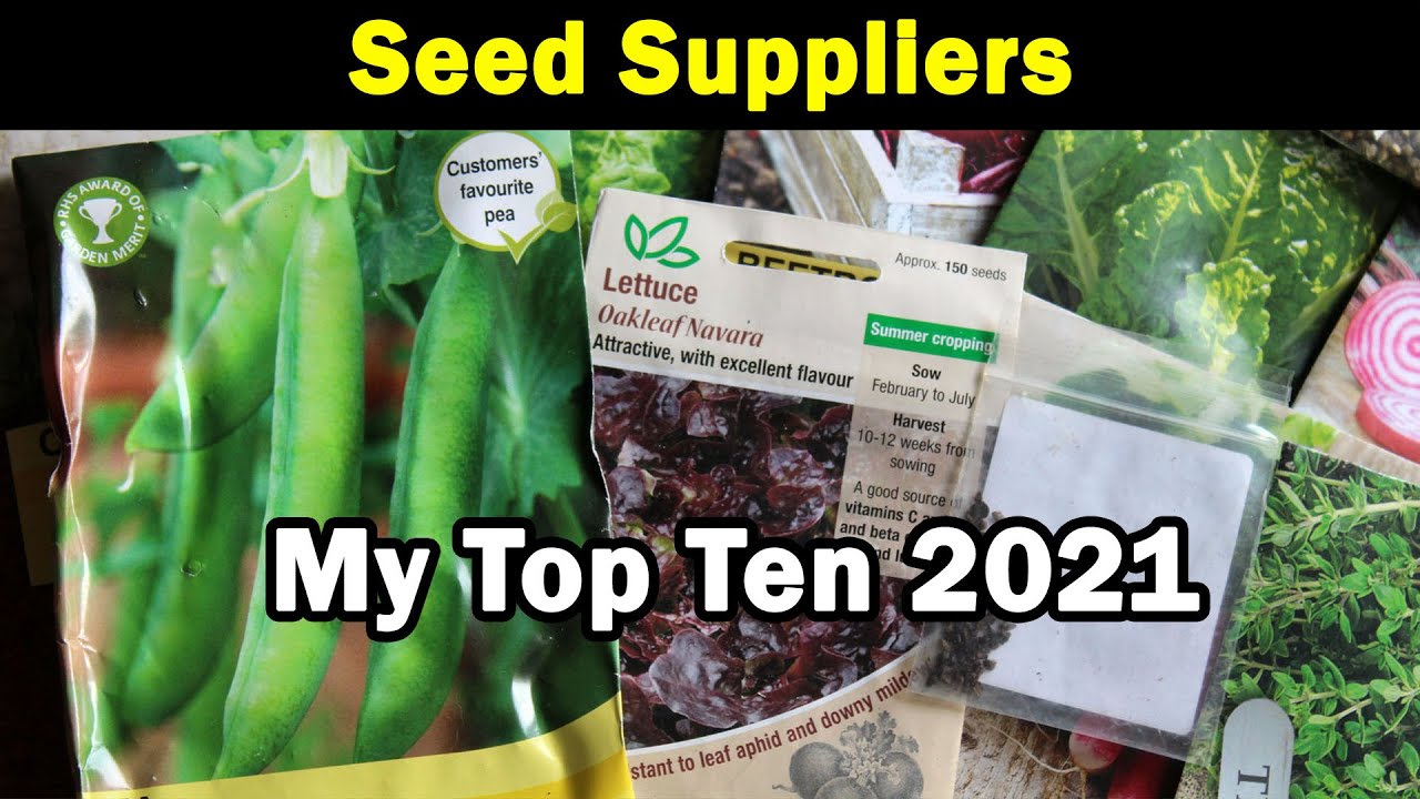Seed Suppliers My Top Ten 2021 What I look for in suppliers Green Side Up YouTube
