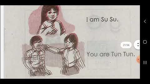 Myanmar English textbook Grade 2 class 1 in rohingya language. 