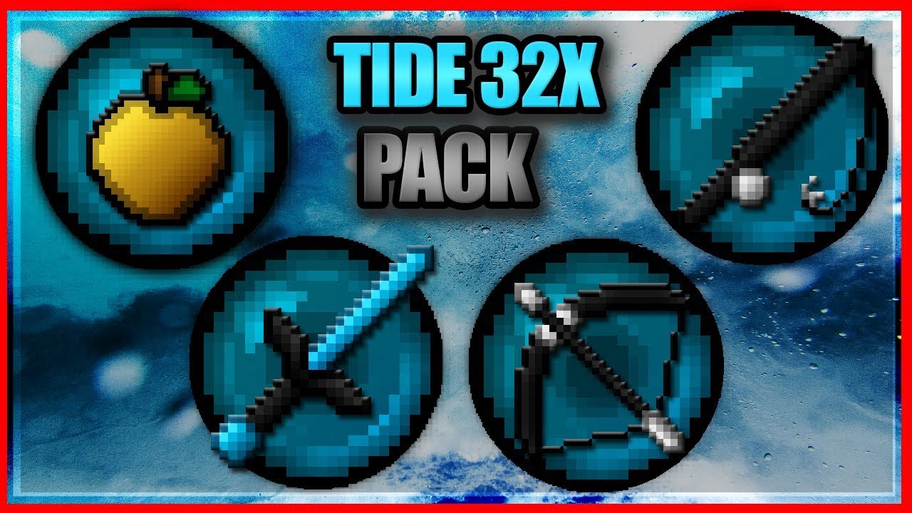 Minecraft PvP Texture Pack l Tide 32x [1.7/1.8] ★ - YouTube