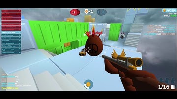 shell shockers gameplay with mid air