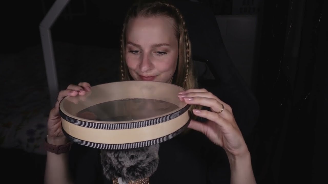 [ ASMR ] ocean drum sounds, cozy vibes, rain sounds