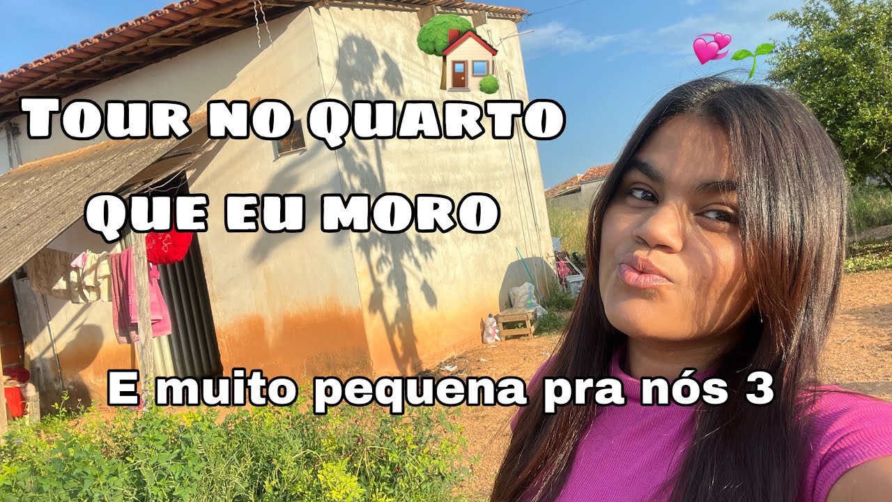 Tour morando em 1 cômodo| Fé em Deus vai ser na minha casa a próxima tour