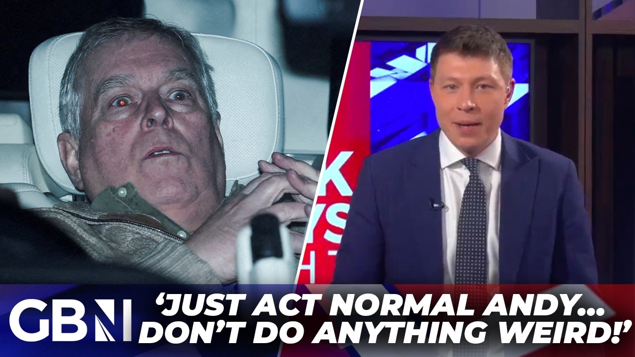 Patrick Christys MOCKS Andrew Mountbatten-Windsor PICTURE after police release in hilarious moment