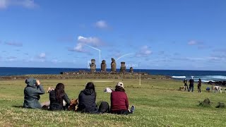 Easter Island visitors prepare to witness solar eclipse
