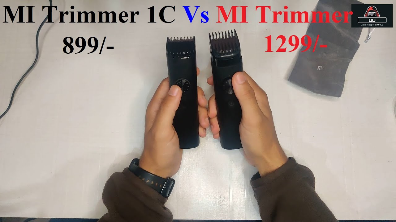 Mi Beard Trimmer 1C Unboxing, Review and Comparison with Mi Beard Trimmer | Universal Unboxer