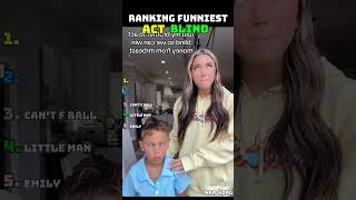 Ranking Funniest Act Blind Moments