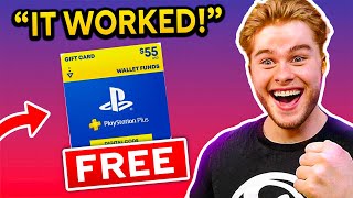 How To Get Free Psn Gift Card Codes - Get Any Game You Want For Free...