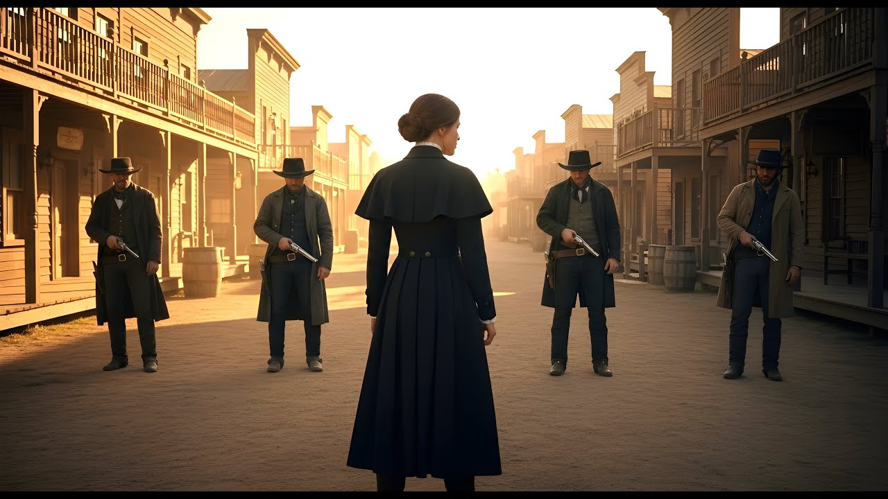 "They Thought the Old Widow Was an Easy Kill… BUT She Outdrew All 3 Before They Touched Their Guns"