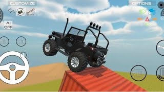 LANDI JEAP ko kantiner ke uper se gira diya || Indian Vehicles simulator 3d || #funny #games #viral