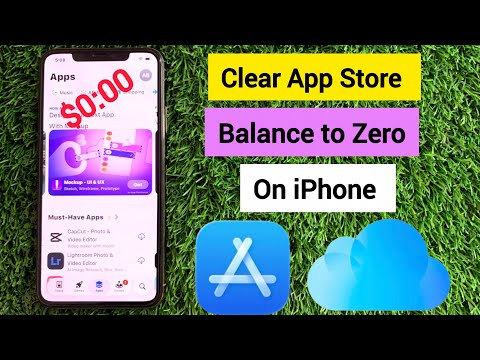 How to Clear App Store Balance to Zero | Clear App Store Credit (iPhone)