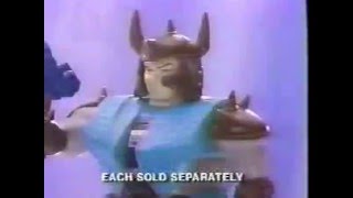 Transformers G1 Classic Pretenders Commercial #2