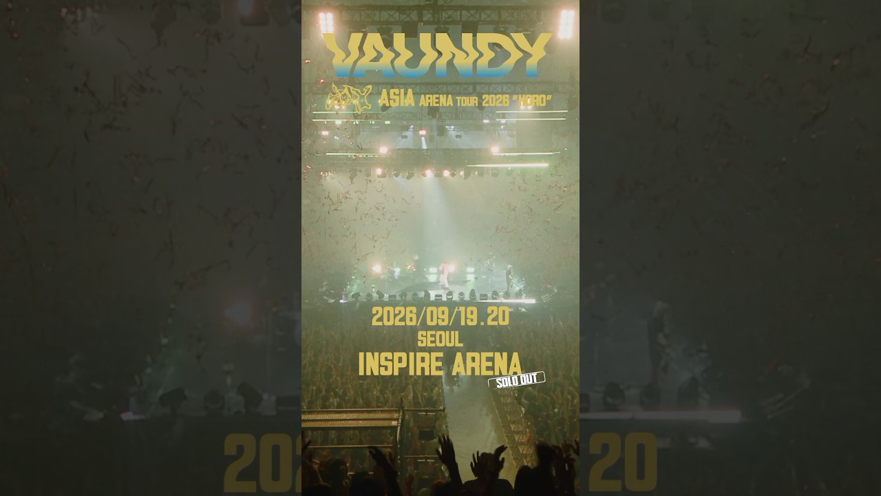 Vaundy ASIA ARENA TOUR 2026 
