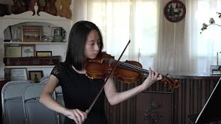 Bach Sonata No. 1 In G Minor - Fuga Played By Kelly Huang