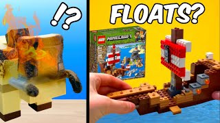 Extreme Lego Minecraft Experiments