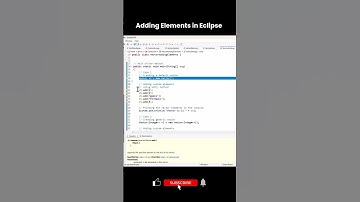 Java Vector – Adding Elements in Eclipse | Java Collections Tutorial