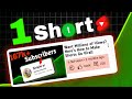How to VIRAL Your First Short on YouTube! (Proven Strategy) 🤯
