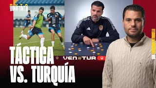 LUPA TÁCTICA VINOTINTO: PREVIA VENEZUELA VS. TURQUÍA | ¿POSIBLE 11 DE VIZCARRONDO? 🚨