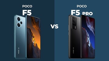 Xiaomi POCO F5 vs Xiaomi POCO F5 Pro - Comparison