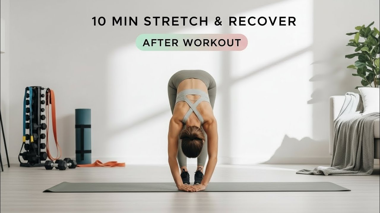 🧘‍♀️ 10-Min Cool Down Stretch You NEED After Every Workout.