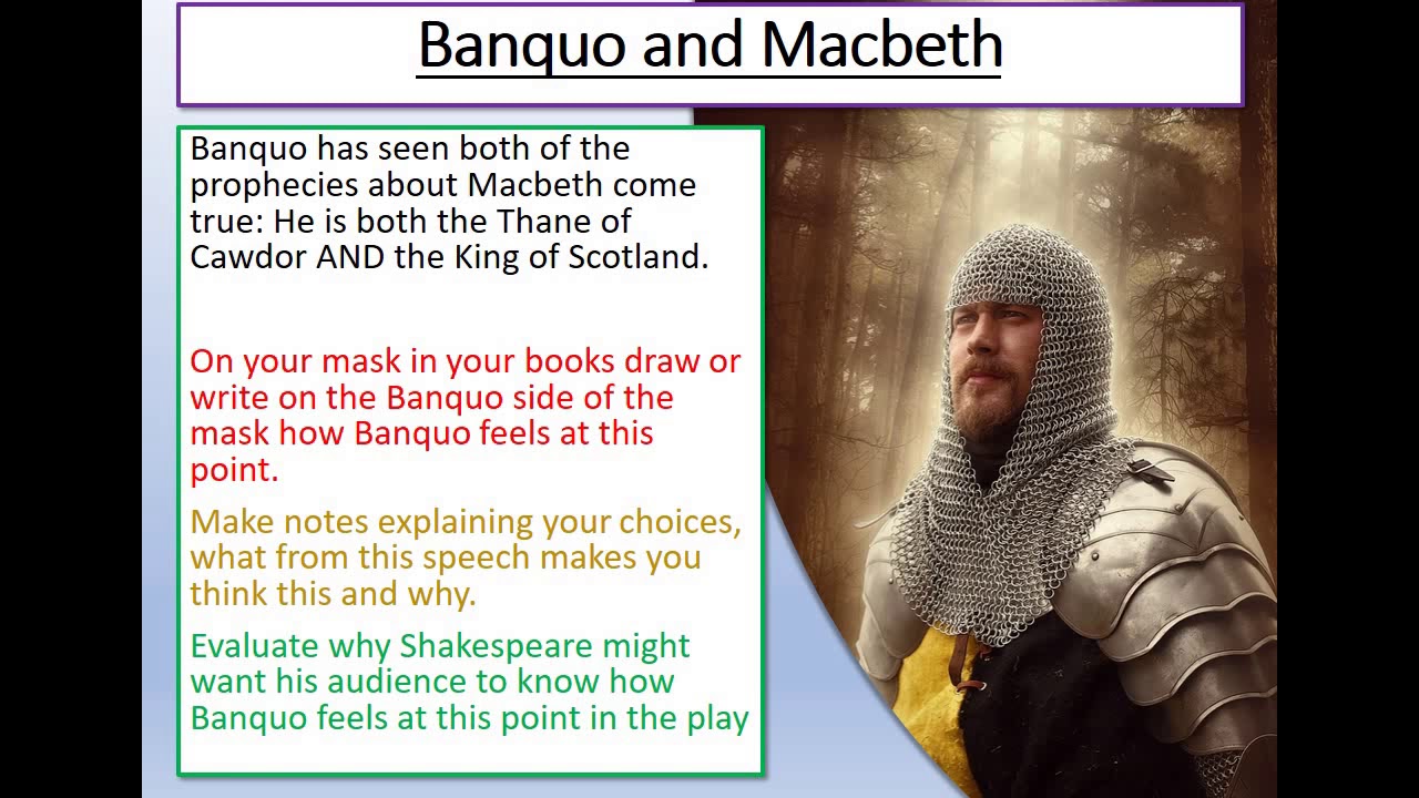 Macbeth Act3 Scene1 yr 10 KLB - YouTube