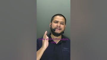 An introduction to Code of Civil Procedure, 1908 #judicialservice