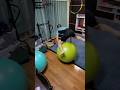 バランスボール&times;アクロバット(宇宙戦艦ヤマトのテーマ🎵リズムを合わせて)回転技連続記録14回へ更新⤴️ 三男・響主 #兄弟 #体幹強化 #体幹トレ