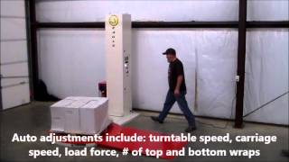 Pallet Jack Ramp Demo for the 2000B Pallet Wrapper