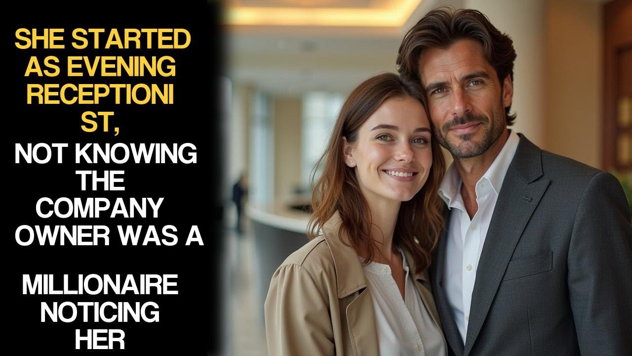 She Started as Evening Receptionist, Not Knowing the Company Owner Was a Millionaire Noticing Her