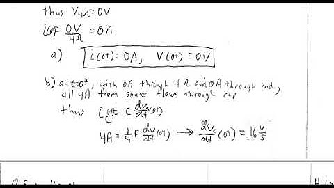 RLC Circuit Analysis Problem 8.5