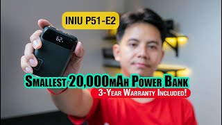 Small but Powerful 20000mAh PowerBank with 22.5W Fast Charging!