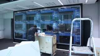 Setup of Our Interactive Display Wall